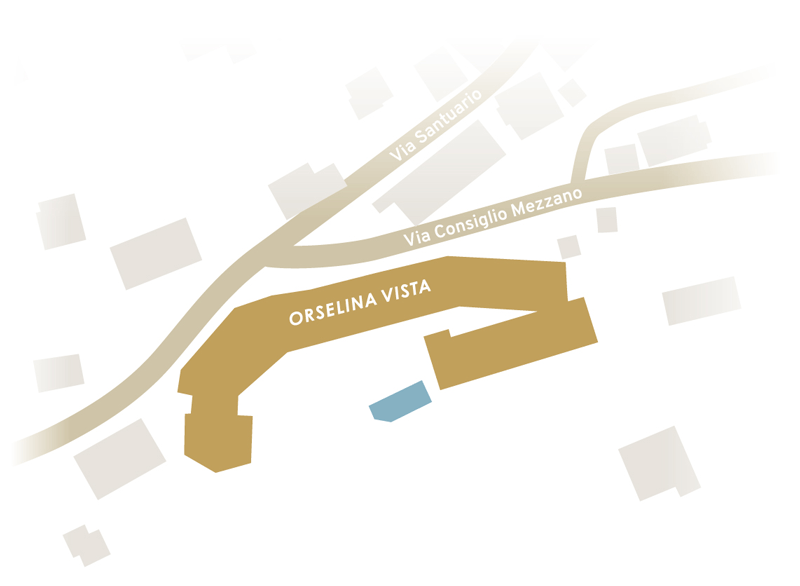 Orselina Vista - Lageplan